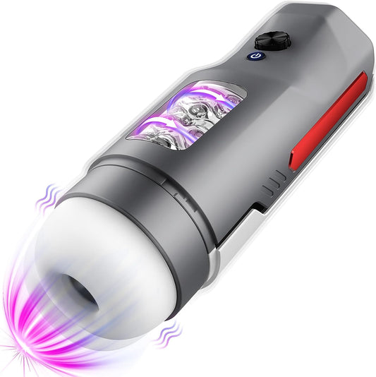 Monica Rotating & Thrusting Waterproof Penis Stroker for Enhanced Pleasure