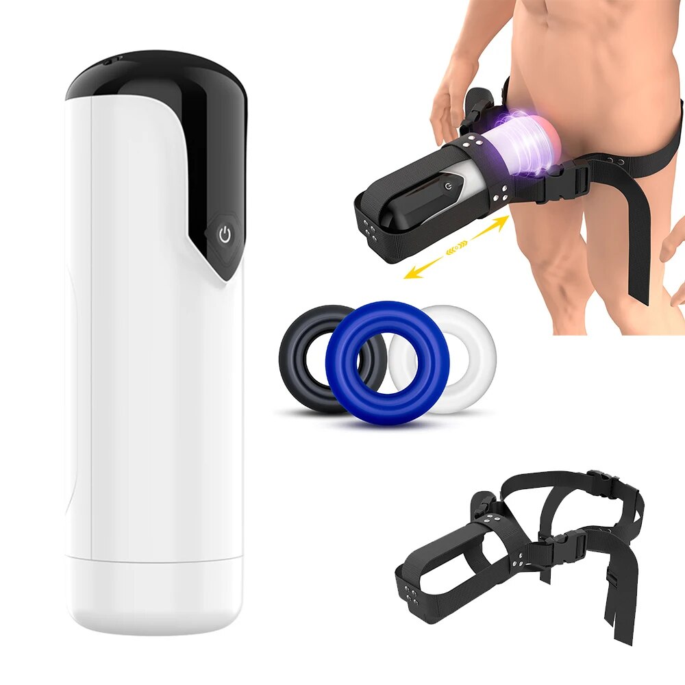 Telescopic Vagina Pocket Pussy Masturbation Cup for Men - HeartCaptor