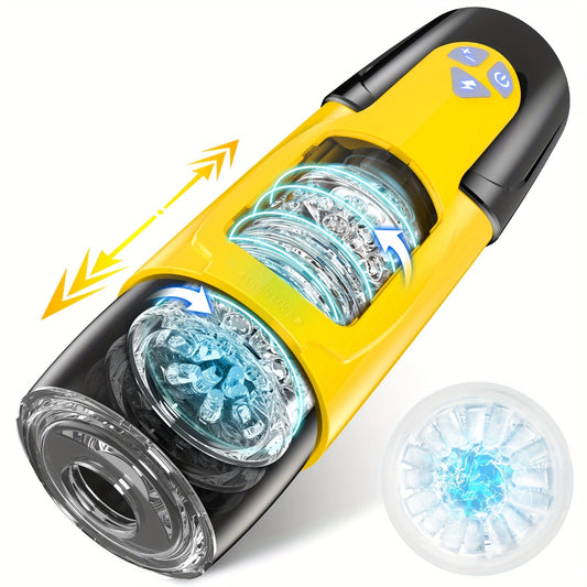 Hands-Free Male Stroker: 7-Vibration & Suction