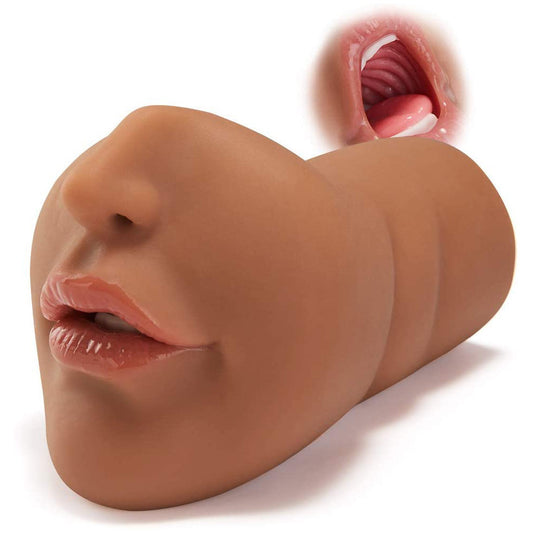 Realistic Oral Pleasure Stroker for Intimate Experiences