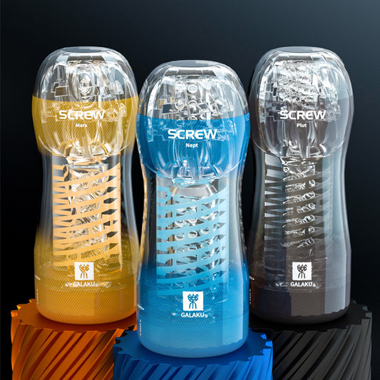 Advanced Spiral Pleasure Men's Masturbation Cup