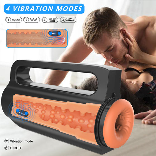 Intense Suction & Vibrating Automatic Penis Trainer Cup