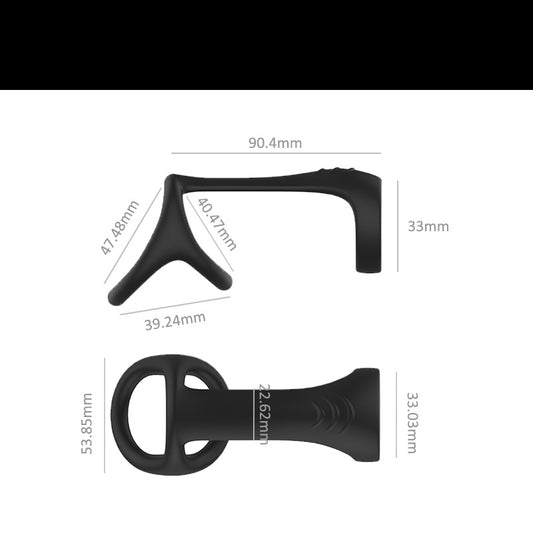 Silicone Sperm Locking Penis Ring for Intense Pleasure
