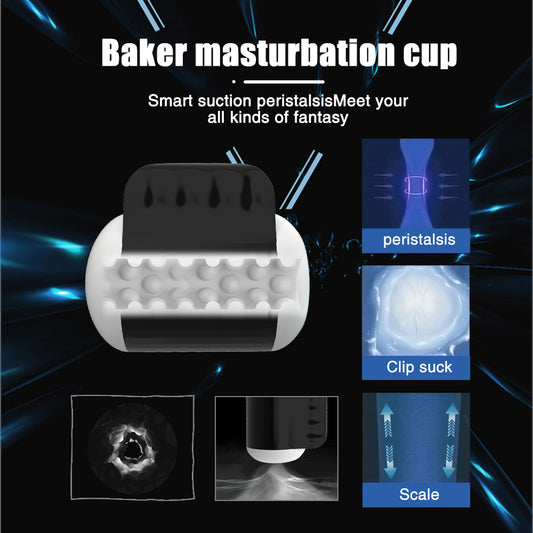 Advanced 360° Suction Vibration Masturbator Cup for Men
