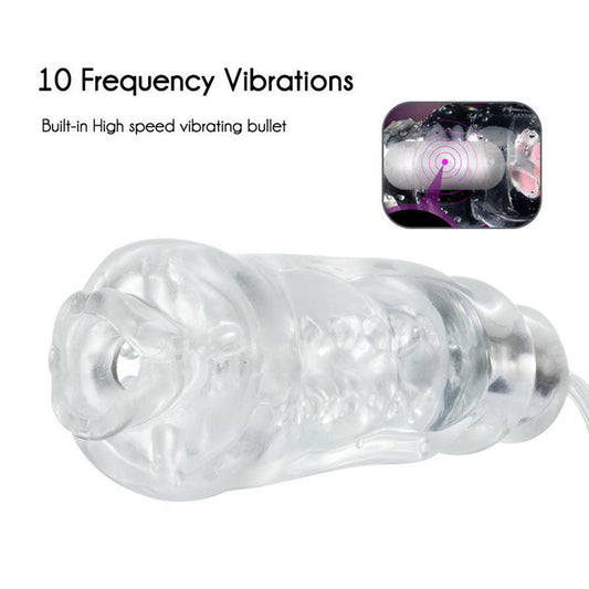 Advanced Electric Suction Vibrating Masturbator for Men