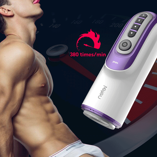Advanced Telescopic Masturbation Cup with Voice Interaction