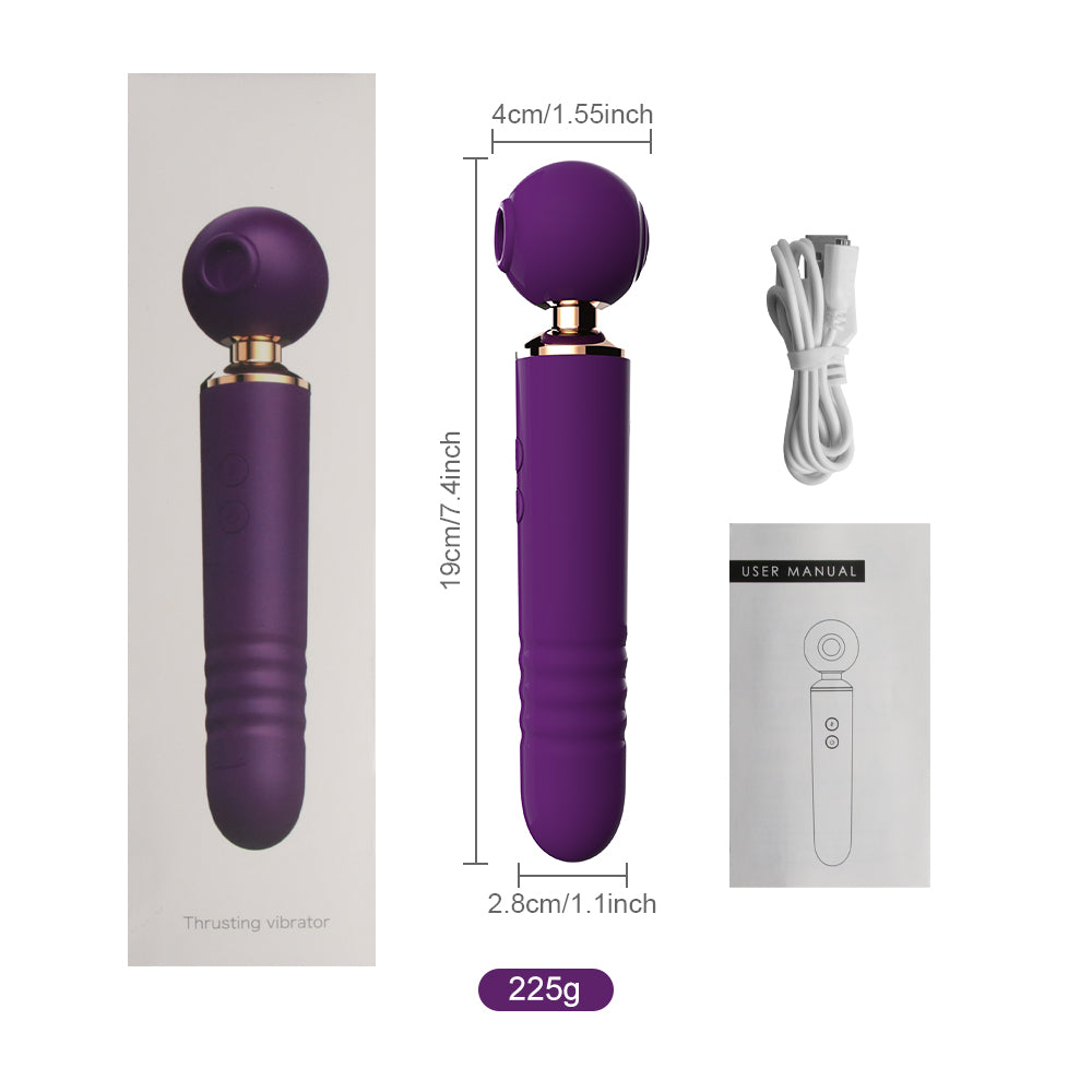 Telescopic G-Spot Vaginal Stimulator Vibrator for Women - HeartCaptor