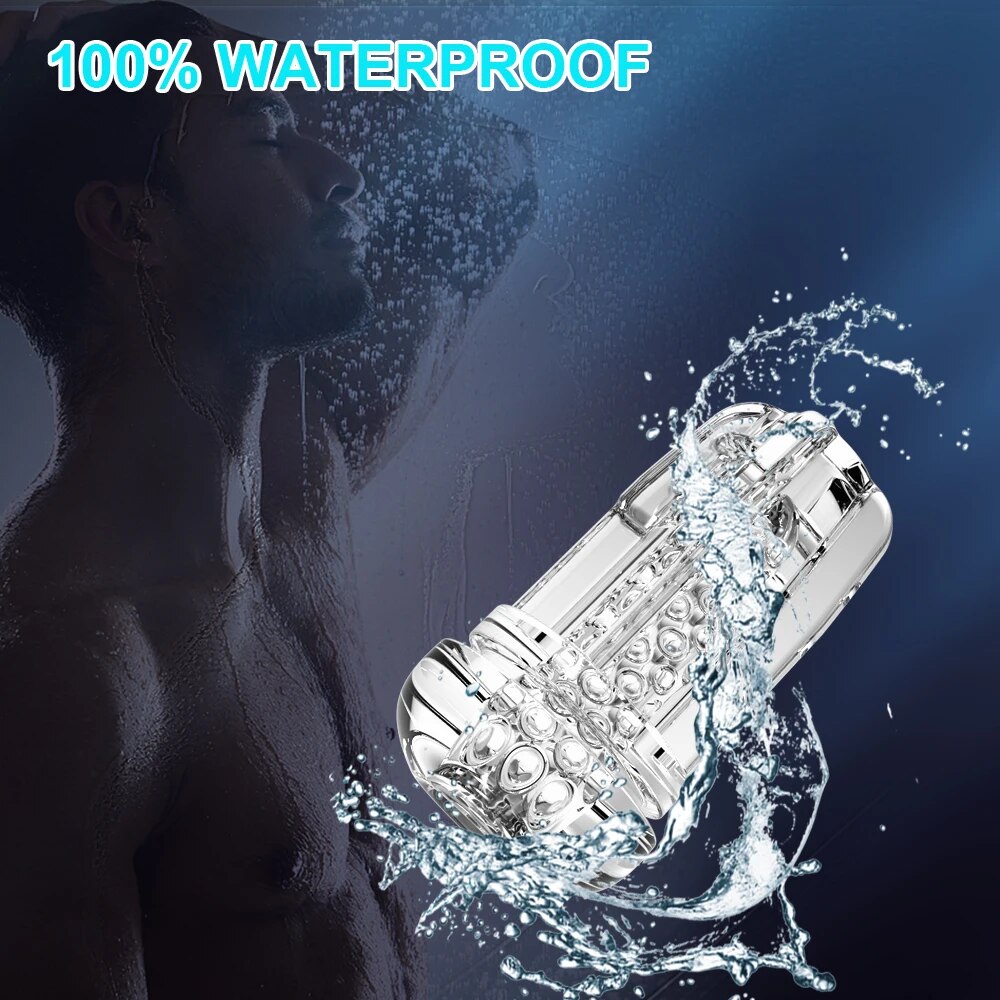 Automatic Sucking Male Mastubator with 7 Vibration Modes - HeartCaptor