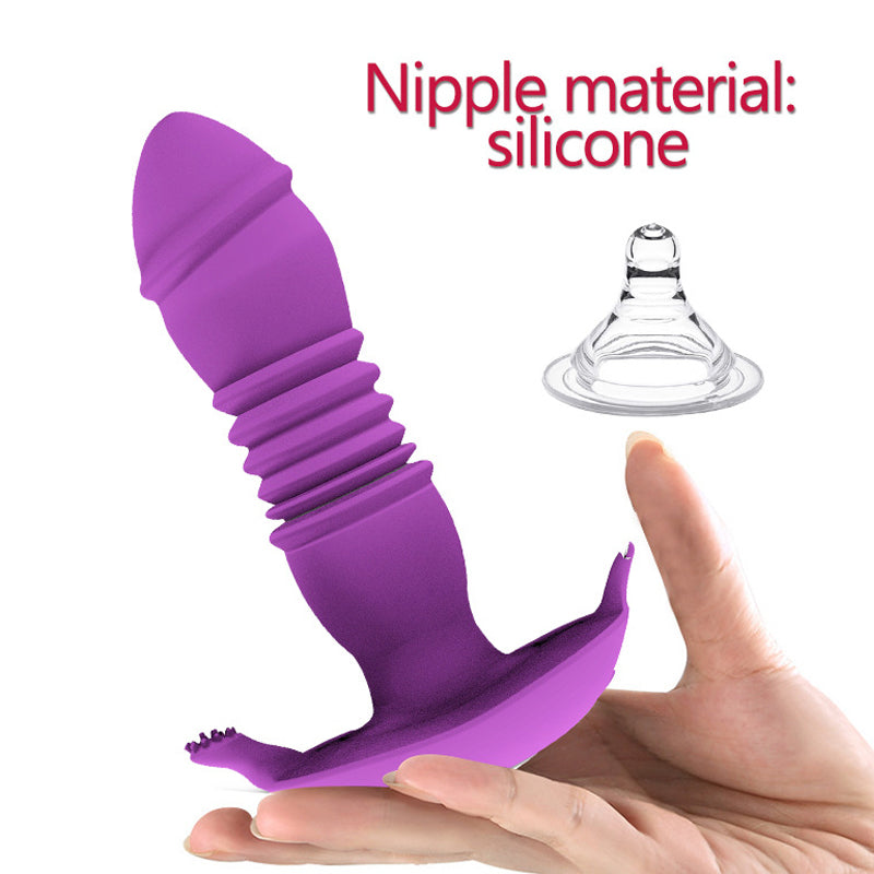 Remote Control Telescopic G-spot Vibrator - HeartCaptor